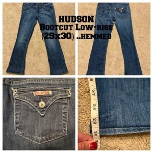 Hudson Jeans Women's Classic Blue Bootcut